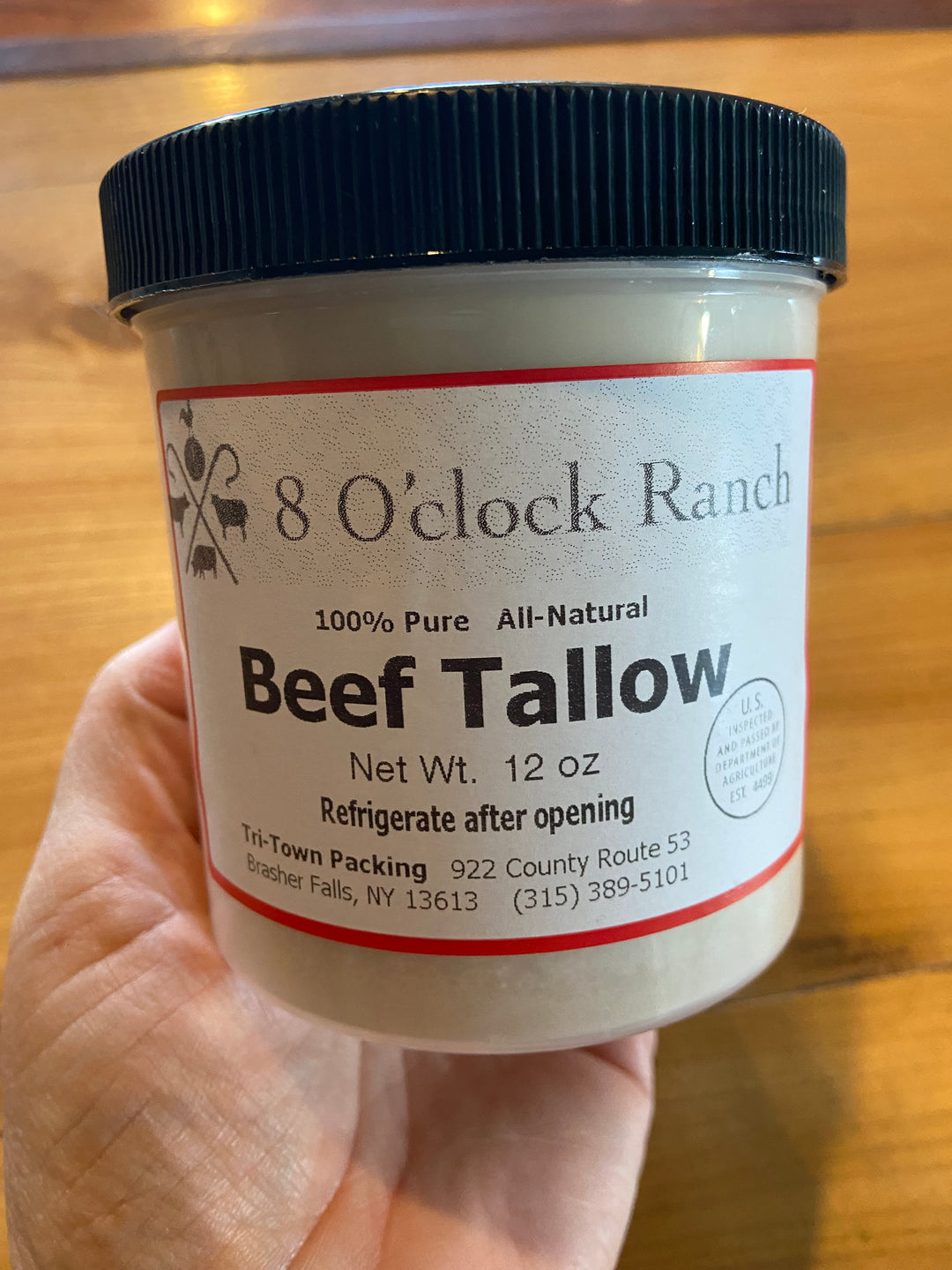 Tallow – Rendered Beef Fat