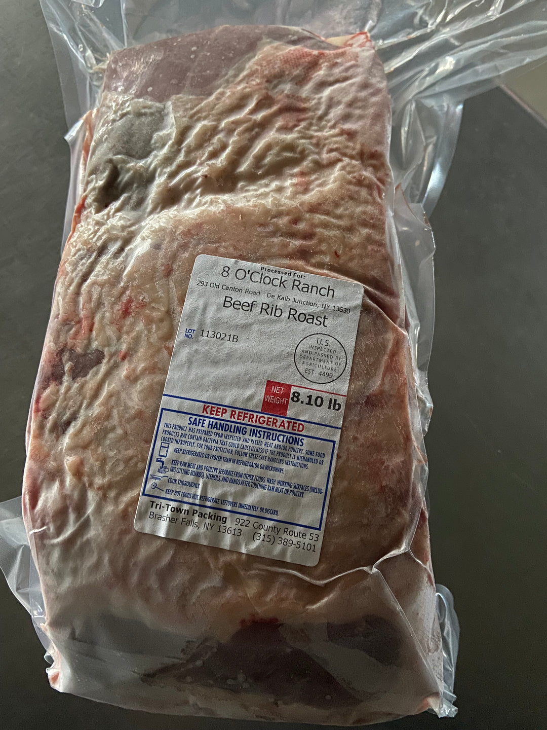 Standing Rib Roast - RESERVATION DEPOSIT