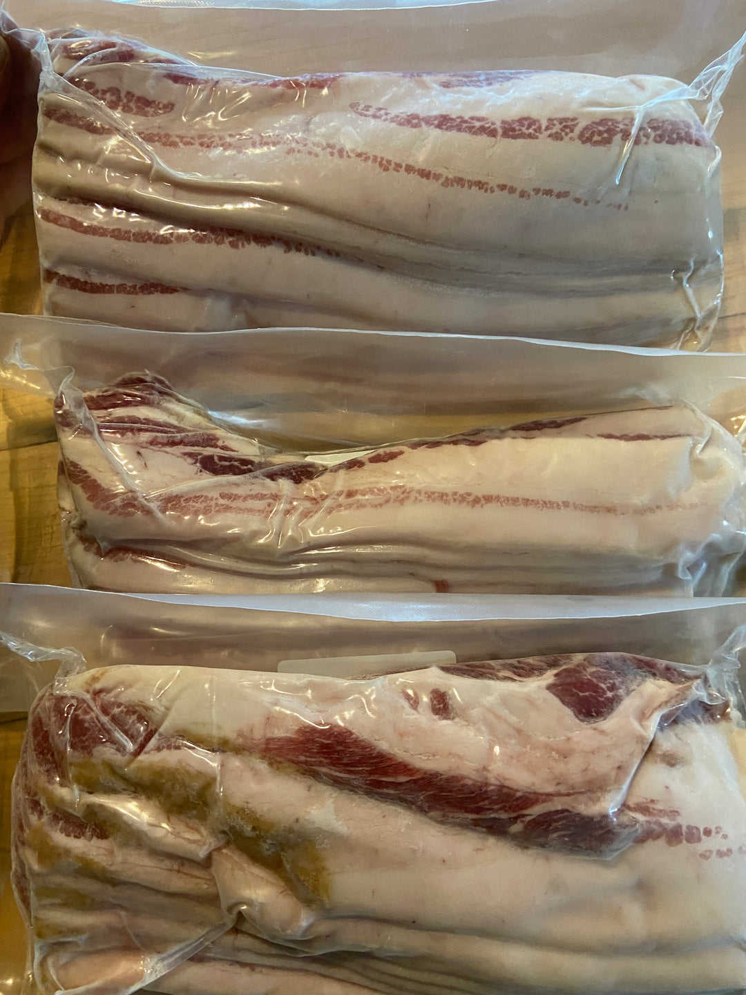 "Streaky" Extra Fatty Smoked Bacon SALE!